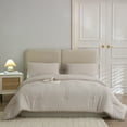 Move Over Linen Grey Comforter Set Queen Beige Grey Bedding Sets Pom