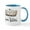 White/Blue Inside, variant on CafePress - Queen Victoria Mug - 11 oz Ceramic Mug - Novelty Coffee Tea Cup