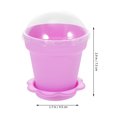thumbnail image 4 of Vasos de papel, mousse, maceta, pastel, maceta, tierra para macetas, púrpura, PP, 4 of 6