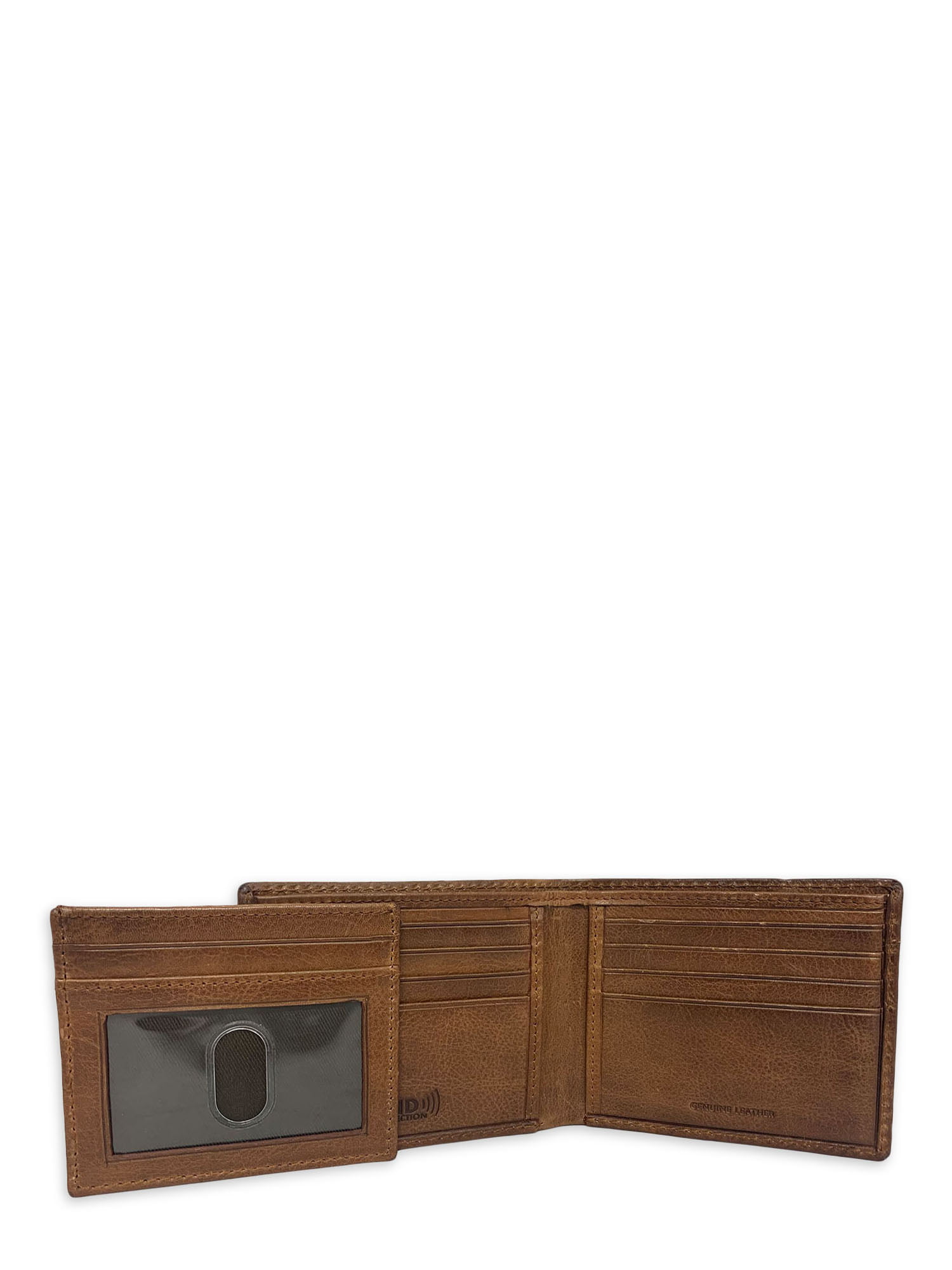 George Men's Milled Bifold Wallet with Wing