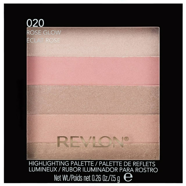 Cosmopolitan Cosmetics, Inc. REVLON COLOR HIGHLIGHTING PALETTE (ROSE GLOW) 0.26 OZ (7.5 ML)