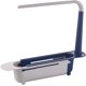 thumbnail image 1 of (azul)Soporte para esponja para fregadero de cocina, Organizador para fregadero, Soporte telescópico para esponja para almacenamiento en fregadero, Adecuado para fregadero de 32-45 cm Rojo Verde, 1 of 5