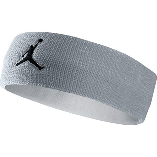 Jordan - Jordan Jumpman Headband Mens Style 619337 (Grey/White ...