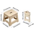 thumbnail image 3 of Kumdkd Heavy-Duty Portable Stool – Space-Saving Step Stool, Space-Saving Indoor Outdoor Seat for Kitchen, Garden, Travel (1.02lb, 6 Colors), 3 of 6