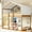 Natural + Solid Wood, variant on Twin Over Twin Wood Bunk Bed with Tent, Espresso