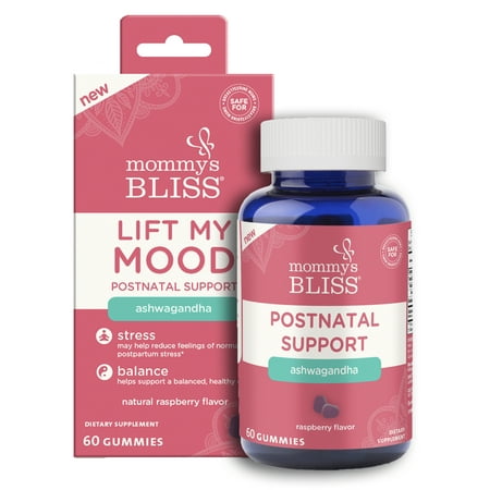 UPC: 0679234106347 | Mommy s Bliss Lift My Mood with Ashwagandha Gummies  Postnatal Multivitamin Supplement Support  60 Count