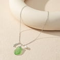 thumbnail image 6 of Aellinatey Ocean Style Charm Necklace Sweater Chain Jewelry Sea Glass Pendant Necklace, 6 of 21