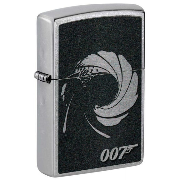 Zippo Lighter: James Bond 007 Gun Barrel - Street Chrome 81230