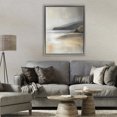 thumbnail image 2 of Stupell Industries Peachy Paynes Cove Gray Framed Floater Canvas Wall Art design by Walker Noble, 31 x 25, 2 of 9