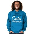 thumbnail image 5 of Dogs Whatever Cats Forever Funny Hoodie Sweatshirt Women Men Brisco Brands L, 5 of 6