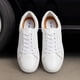thumbnail image 2 of Zapatillas casuales de vestir para hombre Bruno Marc blancas talla 6.5, 2 of 9