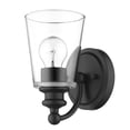 thumbnail image 1 of HomeRoots Ceil Matte Black Multicolour 1-Light Sconce Lighting Fixture, 1 of 1