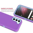 thumbnail image 4 of Tekcoo Case for Samsung Galaxy S23 2023 6.1", Case Cover for Galaxy S23, Shockproof Heavy Duty Hard Plastic & Rubber Rugged Bumper 3-in-1 Case Cover - Purple, 4 of 6