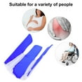 thumbnail image 4 of Sock Aid Device for Seniors Terry Cloth Sock Helper Aide Tool Easy Sock Threader No Bending Secure Grip Sock Assist Device, 4 of 8