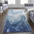thumbnail image 4 of HomeRoots 515264 2 x 3 ft. Blue, Ivory & Green Area Rug, 4 of 8