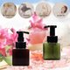 thumbnail image 5 of 2 Pcs 250ml (8.5oz) Empty Pump Bottles (Green + Brown), 5 of 5