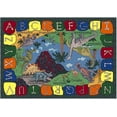 thumbnail image 2 of Joy Carpets 1459B We Dig Dinosaurs 3 ft.10 in. x 5 ft.4 in.  WearOn Nylon Machine Tufted- Cut Pile Educational Rug, 2 of 2