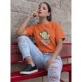 thumbnail image 2 of Cute Cactus Buddy T-Shirt Women -Smartprints Designs, Female Medium, 2 of 4