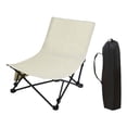 thumbnail image 2 of Silla de Camping Sharpla tumbona portátil con respaldo Beige, 2 of 8