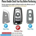 thumbnail image 2 of For BMW Key Fob Cover , Key Fob Case Compatible for BMW 1 3 4 5 6 7 Series X3 X4 M5 M6 GT3 GT5 Remote Fob Key with KeyChain, 2 of 12