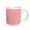 White, variant on 3drose, Red and White Gingham Pattern Diagonal Checkered Checks Rustic Retro Country Cottage Dining Kitchen, 11oz Two-tone Black Mug