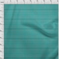 thumbnail image 3 of oneOone Polyester Lycra Turquoise Blue Fabric Stripe Block Diy Clothing Quilting Fabric Print Fabric By Yard 56 Inch Wide, 3 of 4