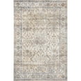 thumbnail image 4 of nuLOOM Britt Persian SplashGuard Machine Washable Area Rug, 4' x 6', Britt Light Orange, 4 of 10