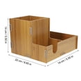 thumbnail image 6 of Paper Cups Coffee Bar Accessories Creative Desktop Holder Disposable Storage Rack Wood, 6 of 6