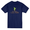 thumbnail image 1 of Go Climb A Cactus Cartoon Graphic Men's T-shirt, 1 of 1
