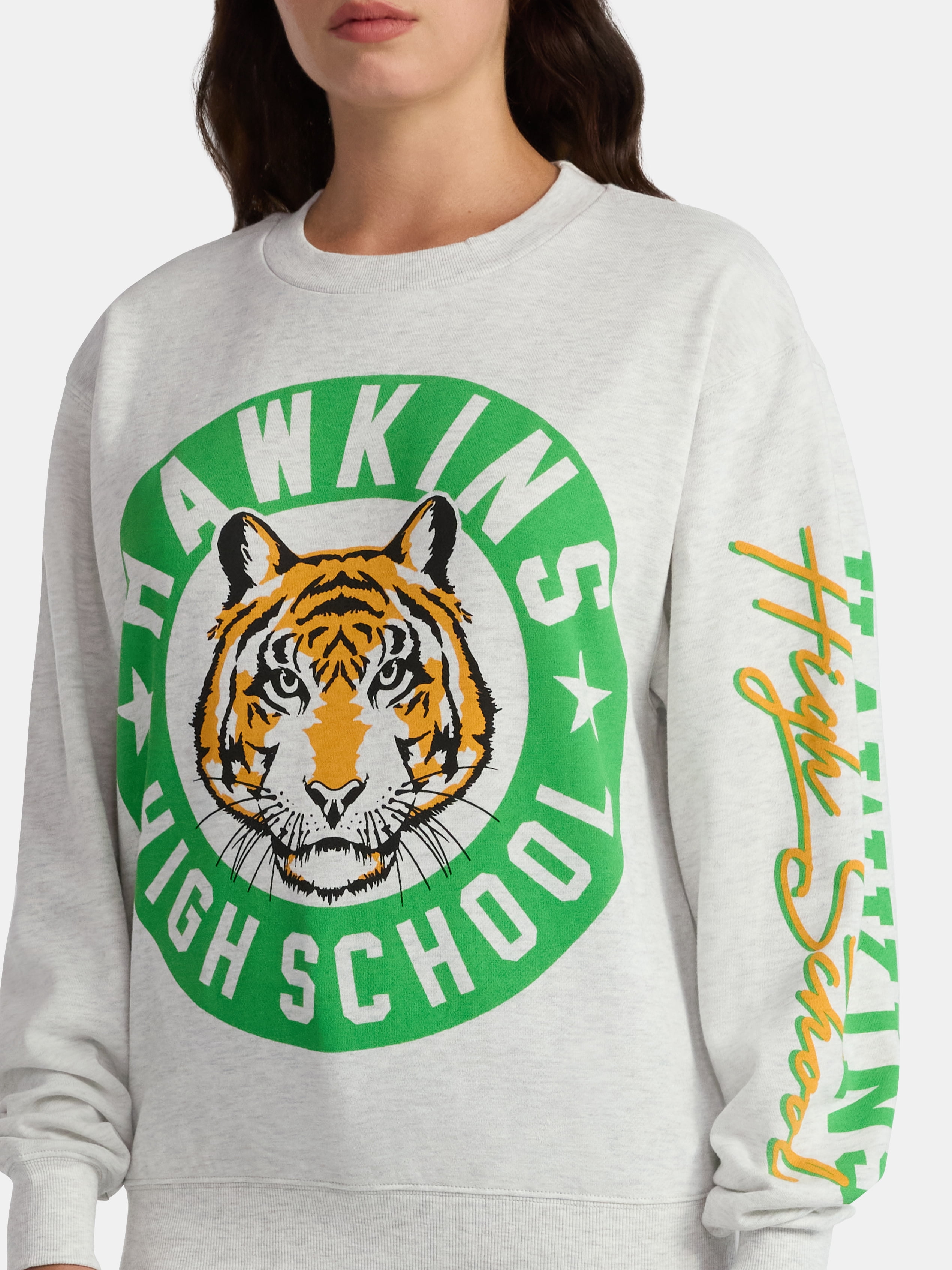 Netflix Stranger Things Graphic Sweatshirt, Women's and Women's Plus - image 4