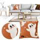 thumbnail image 4 of Funda Cojín Bordada Almohada Fantasma Halloween para Fiesta Festival Rojo, 4 of 9