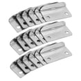 thumbnail image 3 of 20pcs Metal Right Angle Drawer Lock Strike Plate for Cabinet Cupboard Drawer Accessory Iron L Shaped Lock Plate for Home Office, 3 of 4