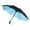 Blue, variant on ZenCart Folding Umbrella with Fan USB Rechargeable UV Sun Protection Tri-fold Umbrella Portable Waterproof Windproof Summer Outdoor Sun Rain Umbrella