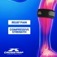 Crosstrap Shin Splint Adjustable Strap Neoprene, Knee Brace for