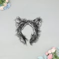 thumbnail image 6 of Werewolf Ears Headband Accessory - Gray Animal Headpiece for Halloween Masquerade Fantasy Events Themed Gatherings, 6 of 6