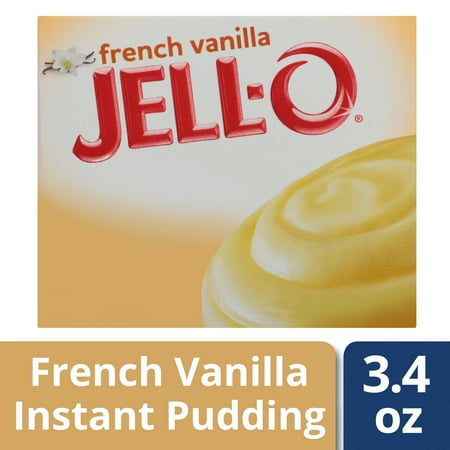 Vanilla Pudding Pie Filling - (4 Pack) Jell-O Instant French Vanilla Pudding & Pie Filling, 3.4 oz Box