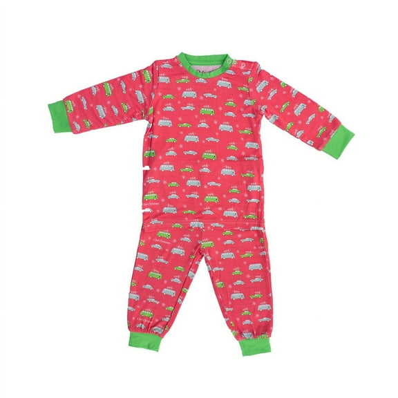 Long Sleeve Pajama Set, Christmas (2T)