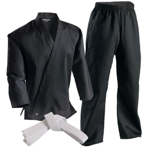 Black Student Martial Arts Uniform