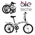 thumbnail image 2 of Bicicleta Plegable Vintage Rodada 20 Cambios Shimano 7 Vel BIKE TECHE  BPCWHT01, 2 of 6