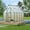 Green, variant on EastVita 6 x 7 ft Greenhouse Polycarbonate Walk-in Greenhouse with Aluminum Frame Clear Pop-up Greenhouse Black