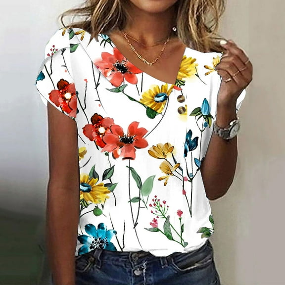 Women Workout Tops Animal Print Blouses for Women Red Shirts for Women Sexy