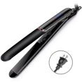 thumbnail image 1 of 2 In 1 Hair Straightener Flat Iron Led Display For Home Use Portable, 1 of 3