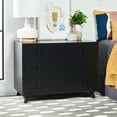 thumbnail image 4 of SAFAVIEH Genevieve Mid-Century Retro 3 Drawer Dresser, Cream/White Washed (36 in. W x 18 in. D x 36 in. H), 4 of 17