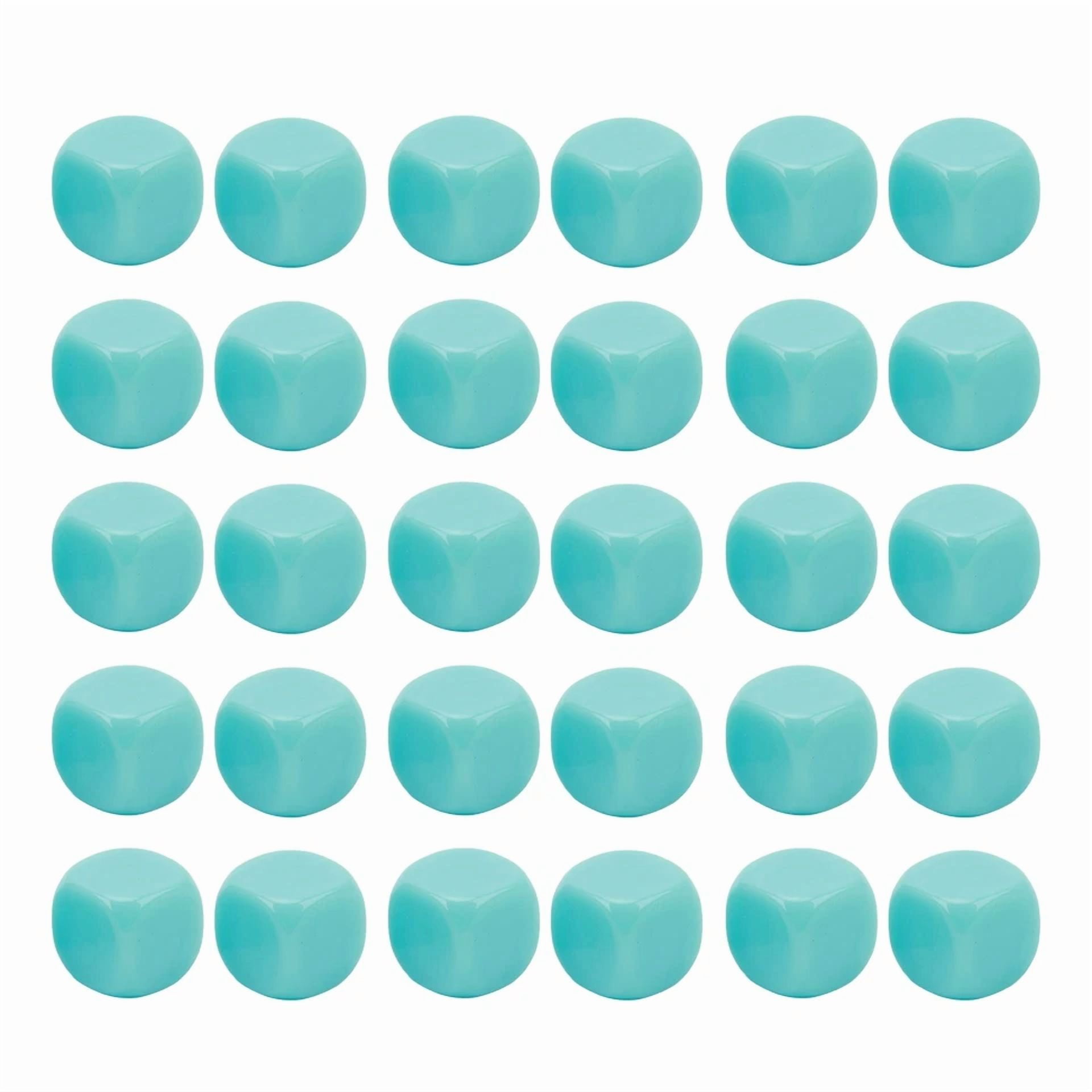 Fun Dice Rounded Edge Game Dice Plastic For Party