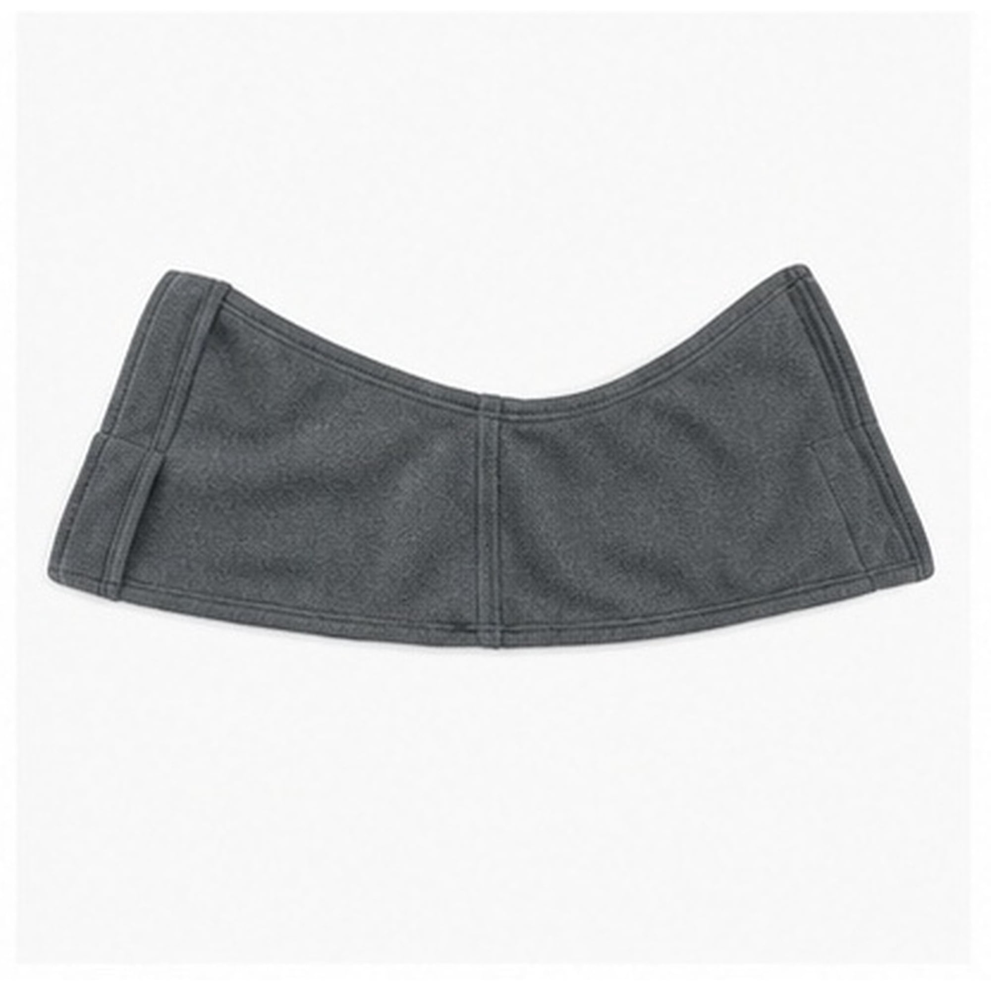 FELTECHELECTR Adjustable Dog Hoodie Dark Grey Winter Snood Soft Ear Wrap for Noise and Cold Protection