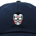 thumbnail image 2 of DALIX Lucha Libre Luchador Ball Cap Embroidered Hat in Navy Blue, 2 of 6