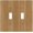 Light Oak Wood Grain, variant on Decorative Switch Plate Covers Light Oak Wood Grain 2 Gang Double Toggle Light Switch Cover Plate Outlet Light Switch Cover Outlet Light Switch Cover for Farmhouse Cabin Decor(Plastic)