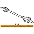 thumbnail image 2 of Dodge CHRYSLER OEM 2015 Challenger Rear-Axle Assembly or CV Shaft 53010748AA, 2 of 2