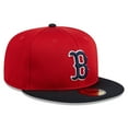 thumbnail image 3 of Men's New Era  Red Boston Red Sox 2025 Batting Practice 59FIFTY Fitted Hat, 3 of 6