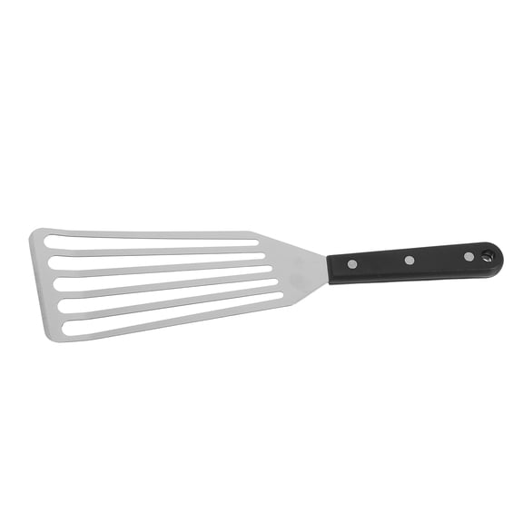 RENACLIPY Heavy Duty Black Metal Steak Spatula Durable Cooking Accessory for Garden Use